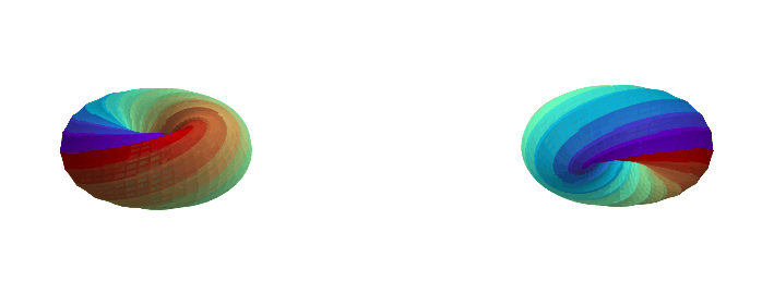 A 12-gon torus with 12 face twists.