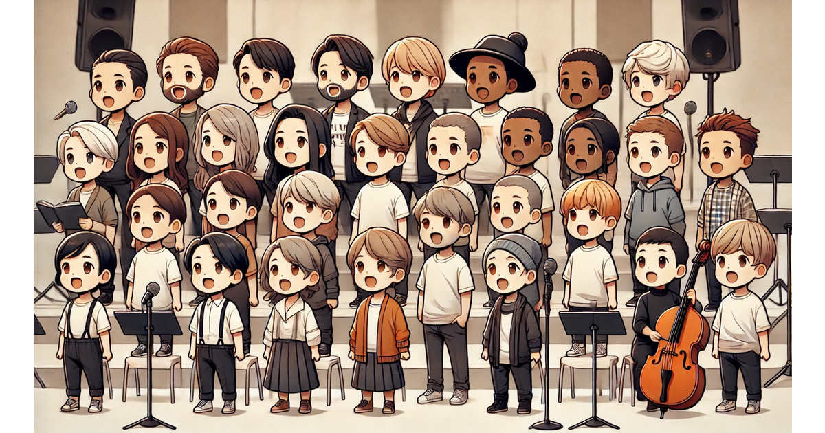 Negative Binary Search and Choir Rehearsal