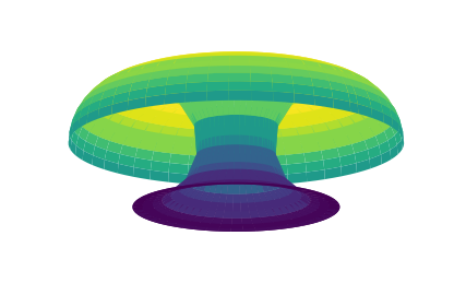 First attempt at a polygonal torus that looks like a lamp